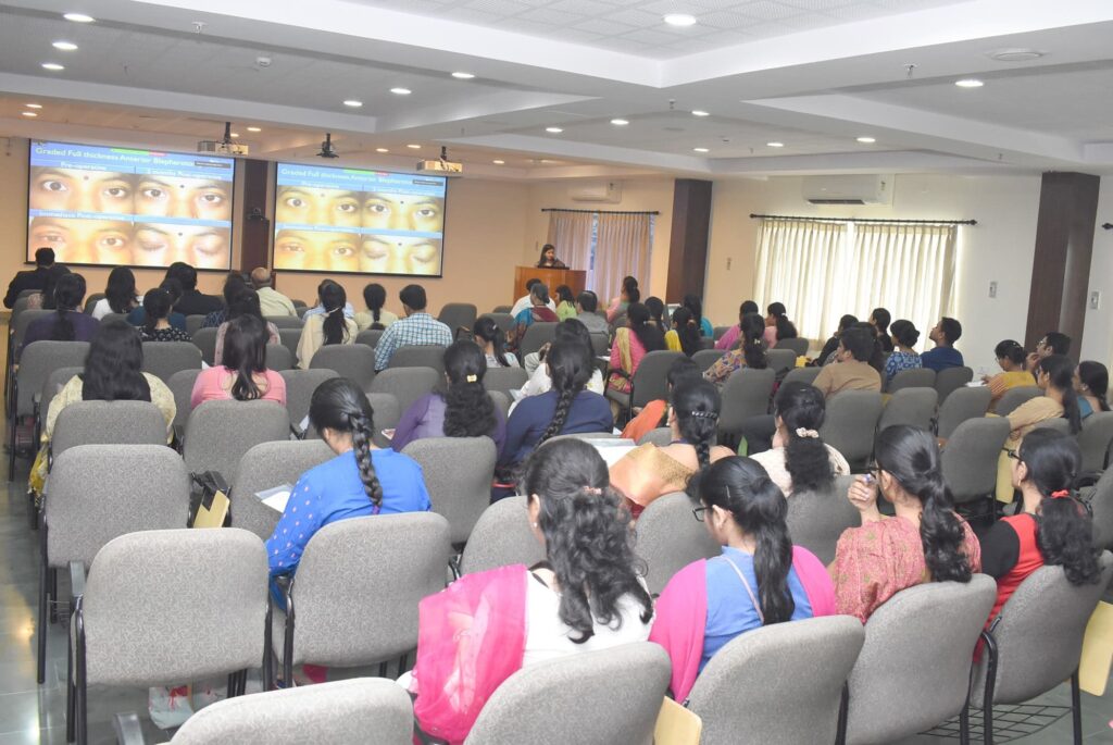 Organised a meeting in ophthalmic plastics- Cutting Edge at LVPEI,Visakhapatnum(GMRV campus) 2019